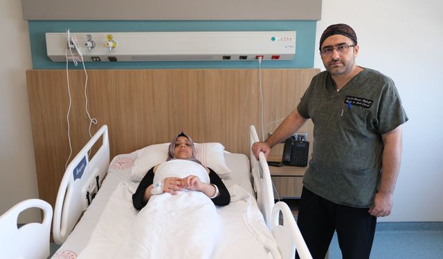 Gaziantep'te üç aşamalı cerrahiyle sağlığına kavuştu