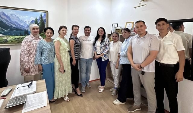 GAÜN’den Kazakistan'a akademik destek
