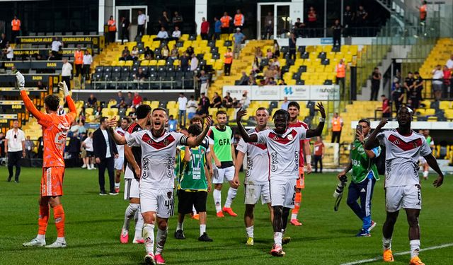 Gaziantep FK’nın deplasman hasreti sona erdi