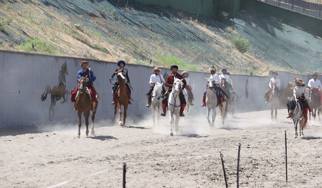 Gaziantep'te Atlı Okçuluk ’ta şampiyonluk heyecanı