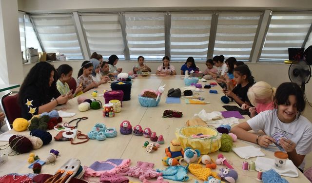Gaziantep'te yaz tatili sanat atölyeleriyle renkleniyor