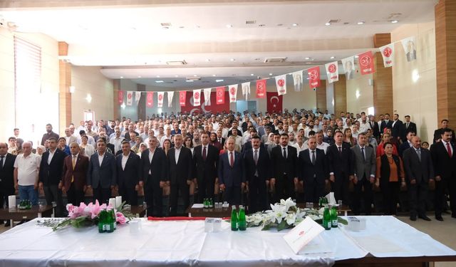 MHP Gaziantep'te kongre maratonu sona erdi