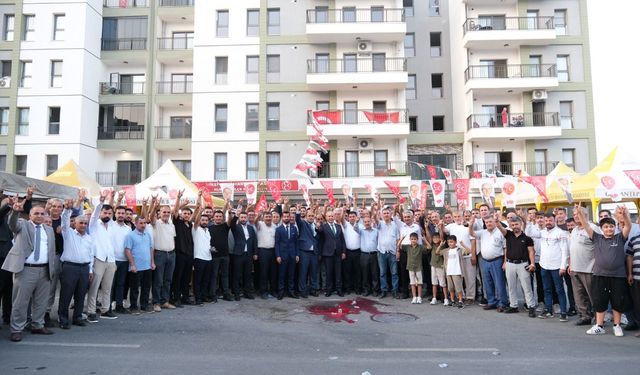 MHP Gaziantep teşkilatı İslahiye ve Nurdağı’nda buluştu