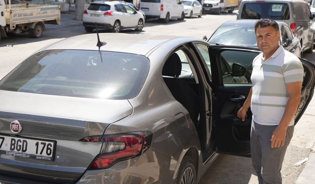 Gaziantep'te sıfır aldığı otomobil ekspertizde hasarlı çıktı