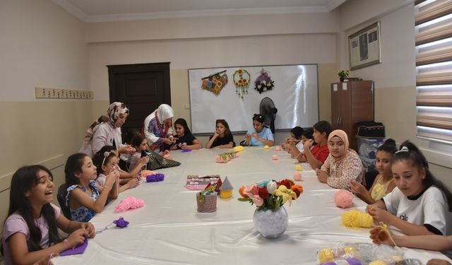 Gaziantep'te yaz tatili üretimle renklendi