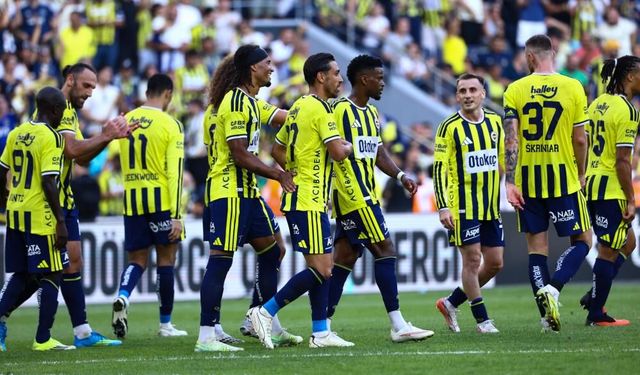 Fenerbahçe 8 golle şov yaptı