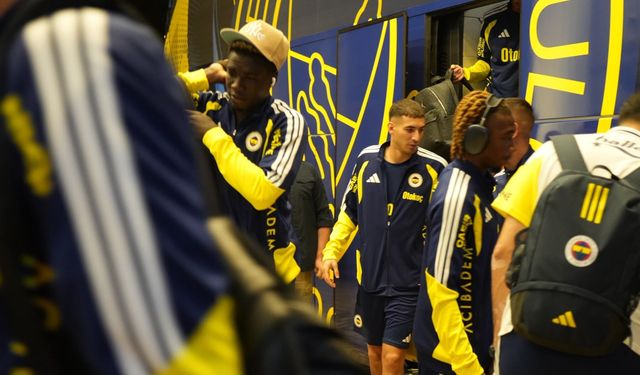 Fenerbahçe, Gaziantep FK maçı için Gaziantep’e geldi