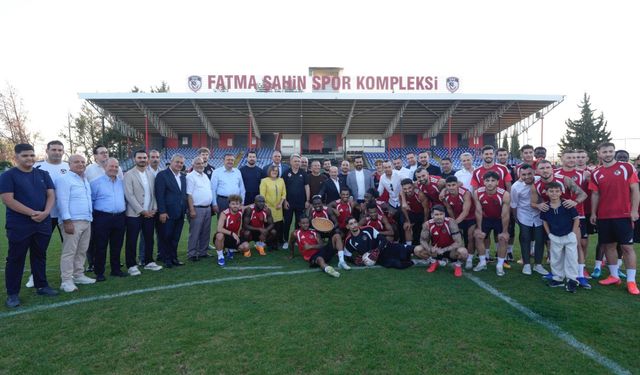 Gaziantep FK’ya Fenerbahçe öncesi anlamlı ziyaret