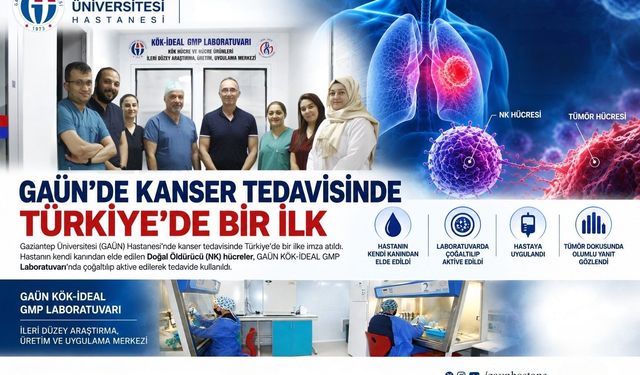 Türkiye’de bir ilk; Hastanın hücreleri çoğaltıldı