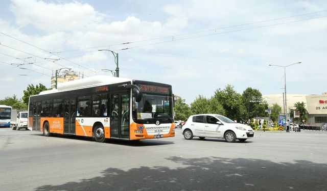 Gaziantep'te Pazartesi günü ulaşım ücretsiz olacak