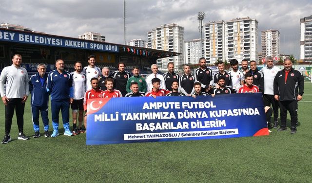 Ampute Milli Takımı’na Şahinbey’den tam destek
