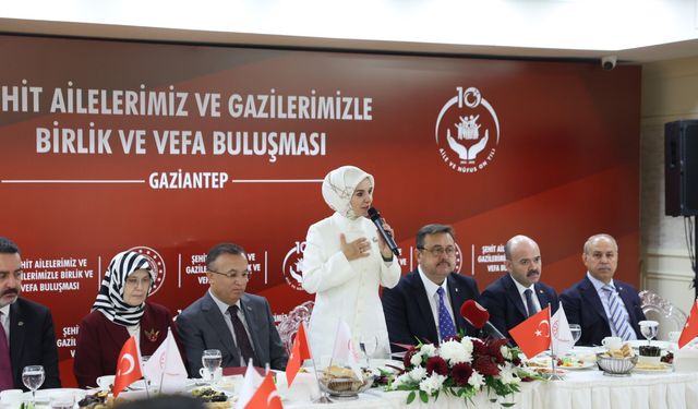 Bakan Göktaş Gaziantep’te: “Terörsüz Türkiye, huzur ve istikrar demektir”