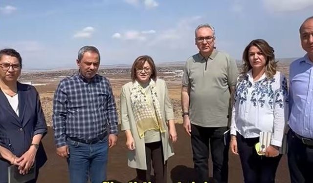 Fatma Şahin duyurdu: Gaziantep’in merkezinde dev yeşil alan kurulacak