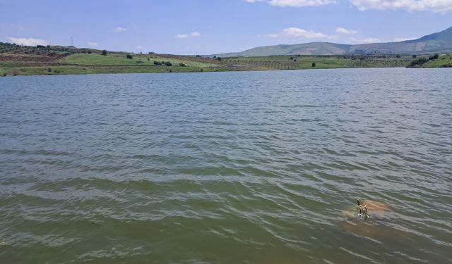 Gaziantep'te yağışlar göletleri doldurdu
