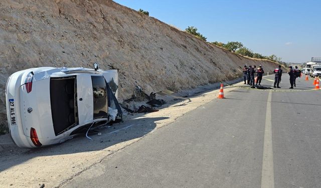 Gaziantep’te motosiklet sürücüsü kazada can verdi