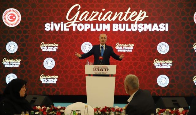 Numan Kurtulmuş Gaziantep’te birlik ve beraberlik mesajı verdi