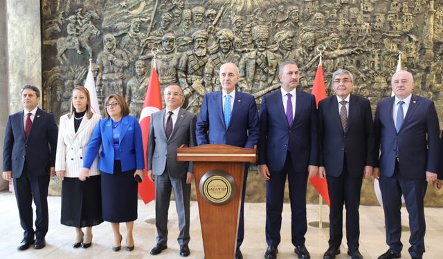 TBMM Başkanı Numan Kurtulmuş Gaziantep Valiliğini ziyaret etti