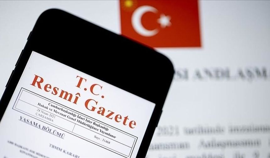 Yeni atama kararları Resmi Gazete'de yayımlandı