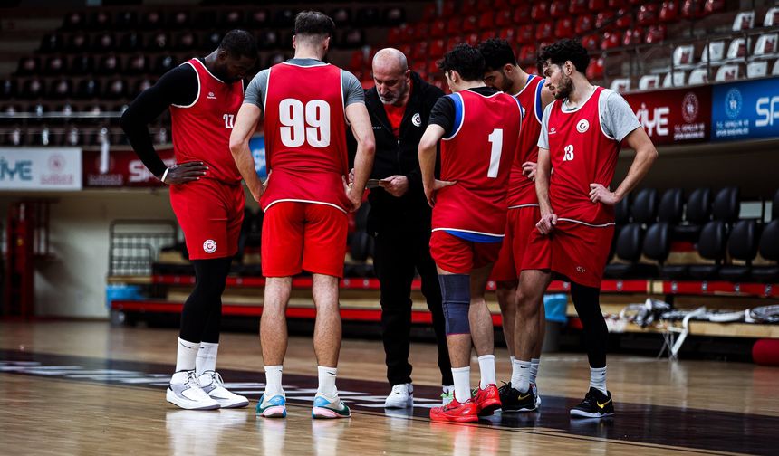 Şemsettin Baş, Gaziantep Basketbol'daki İlk Antrenmanını Gerçekleştirdi