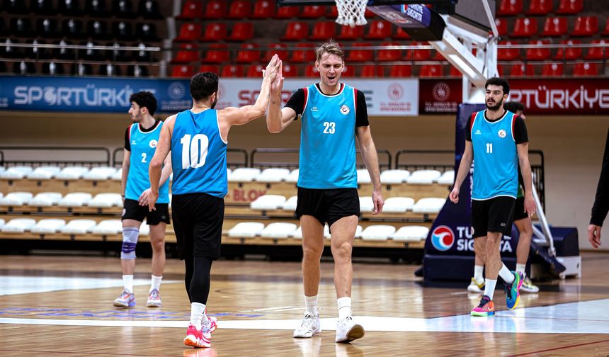 Gaziantep Basketbol'da hedef galibiyet!