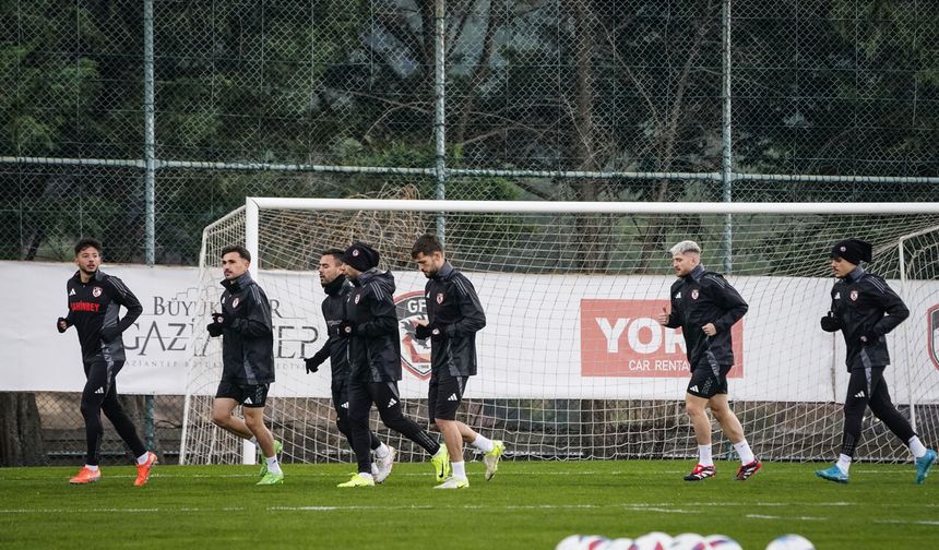 Gaziantep FK, Konyaspor maçı hazırlıklarına başladı