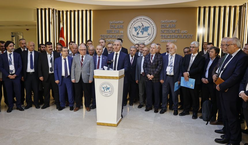 GİBTÜ'de TİDKONSEY bildirgesi açıklandı