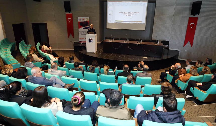 GAÜN’de “Doğal Afet ve Biyoçeşitlilik” temalı çalıştay düzenlendi