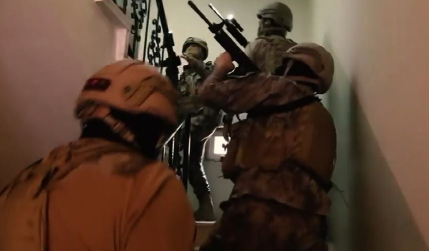 Gaziantep dahil 12 ilde 15 suç örgütüne dev operasyon