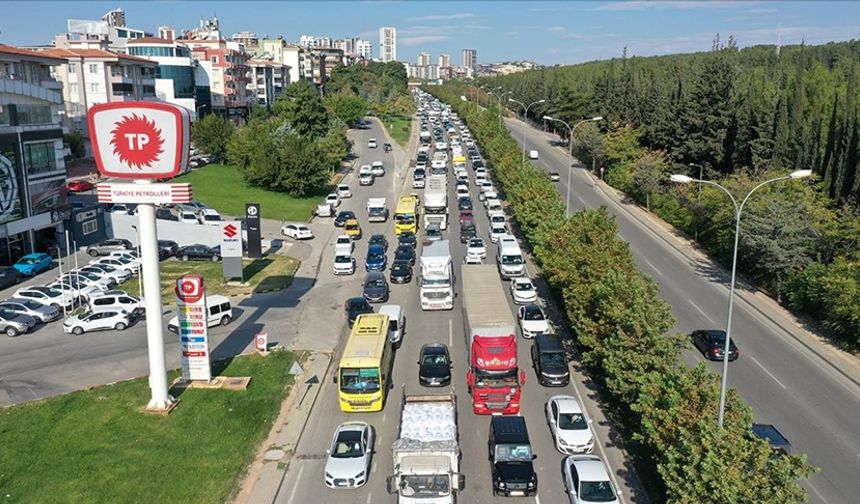 Gaziantep’te araç sayısında yeni rekor!