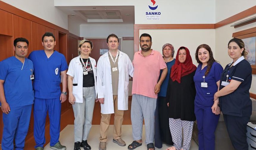 Gaziantep'te ablasının bağışıyla hayata tutundu