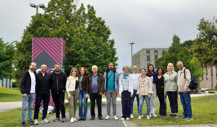 GAÜN katılımcısı olduğu ecolıngua projesi Roma’da değerlendirildi
