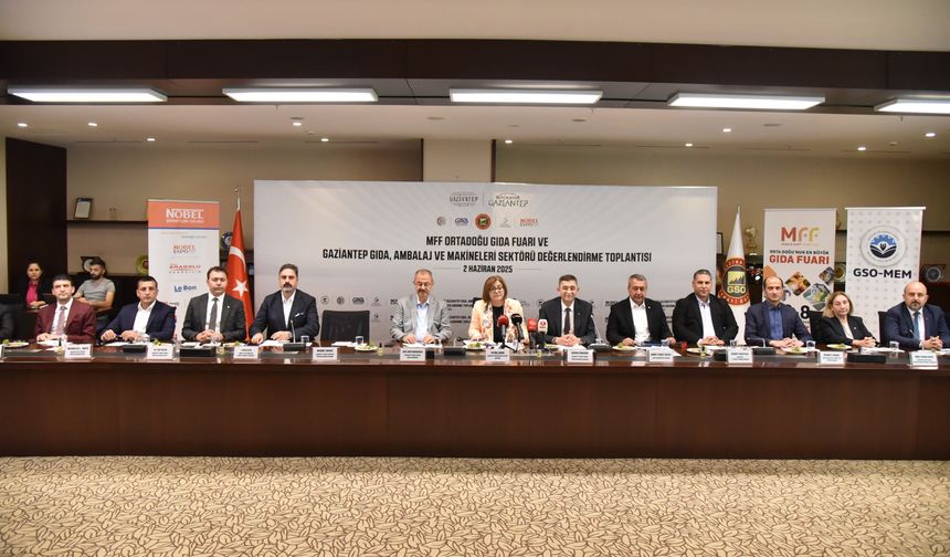MFF Gıda Fuarı'nın ekonomiye katkısı GSO'da ele alındı