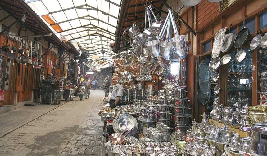 Gaziantep’in tarih kokan çarşıları