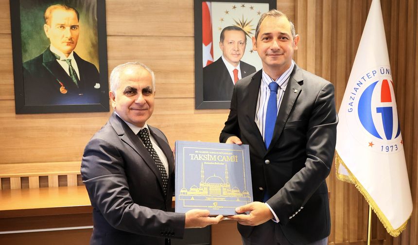 BİK Gaziantep Bölge Müdürü’nden GAÜN Rektörü Doğan’a ziyaret