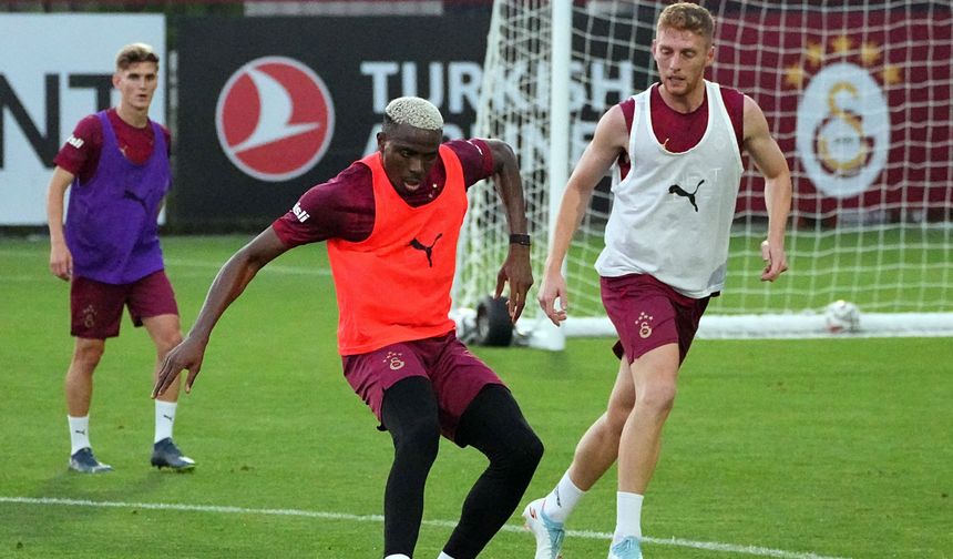 Galatasaray'da sevindiren haber