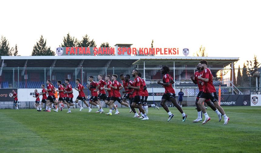 Gaziantep FK, Kasımpaşa Maçı Hazırlıklarına Başladı