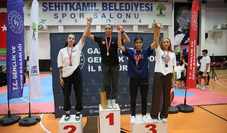 Gaziantep'te Tekvando Şampiyonası sona erdi