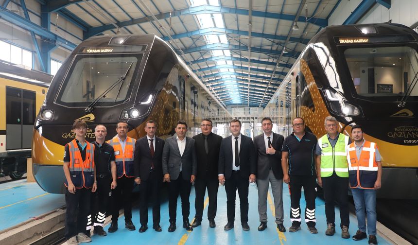 Gaziray ve Milli Tren Projelerine Bakanlık desteği