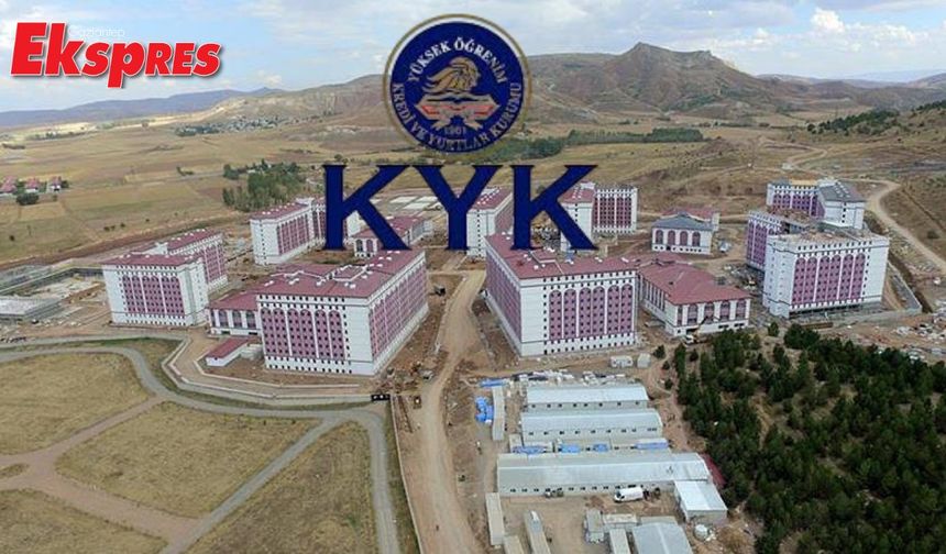 KYK yurt yerleştirmelerinde son durum açıklandı
