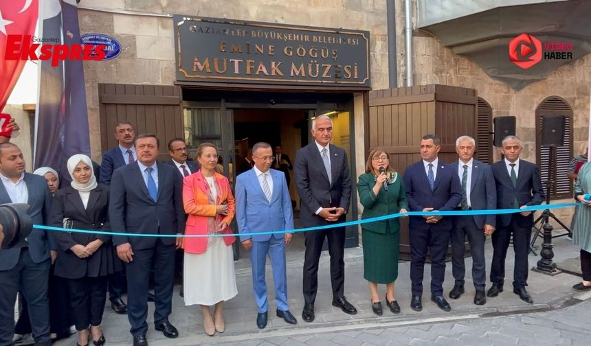 Bakan Ersoy, Mutfak Müzesi'nin açılışını yaptı