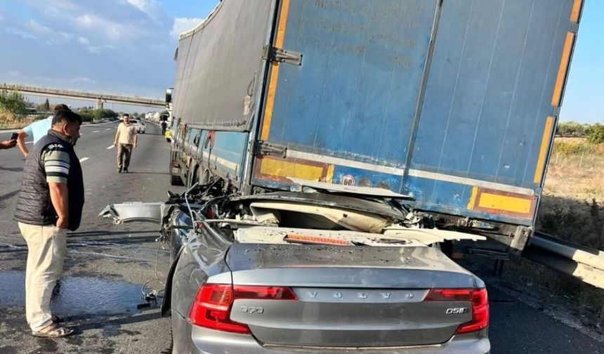 Adana - Gaziantep karayolunda feci kaza!