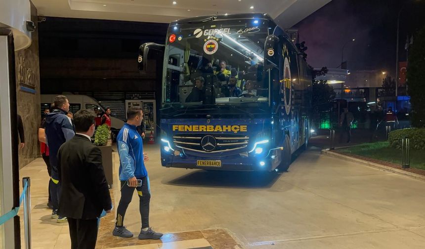 Fenerbahçe, Gaziantep'e geldi