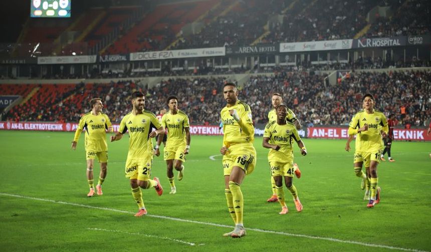 Fenerbahçe’nin Gaziantep FK üstünlüğü sürüyor
