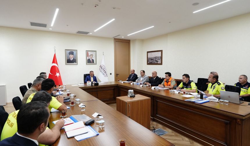 Gaziantep’te trafik güvenliği masaya yatırıldı