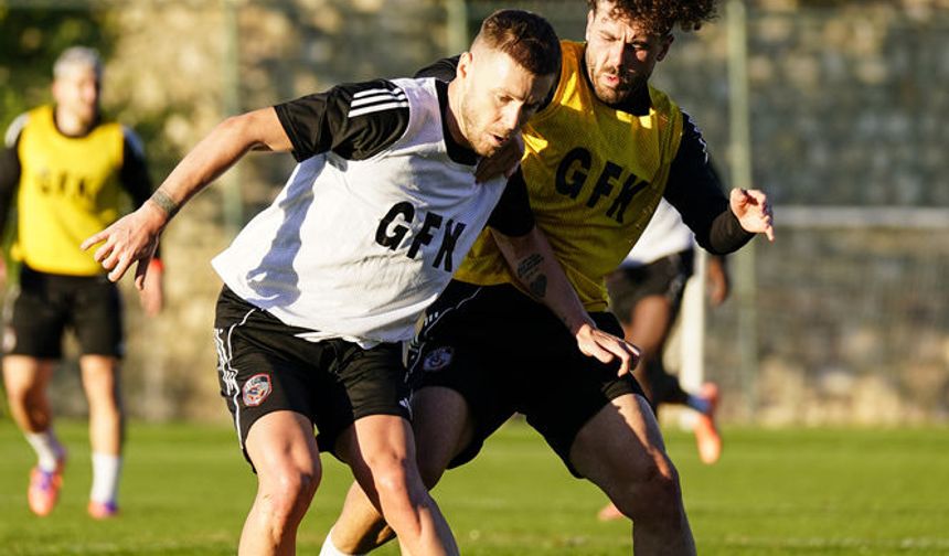 Gaziantep FK’da Antalyaspor mesaisi sürüyor