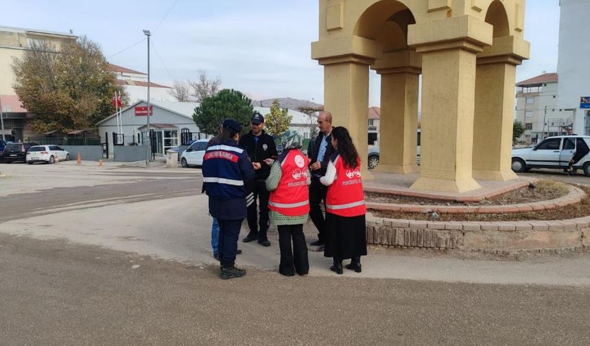 Adıyaman’da Jandarma ve Emniyet sahaya indi
