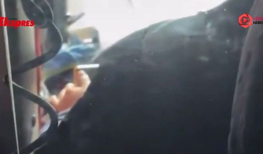 Gaziantep’te tehlikeli yolculuk