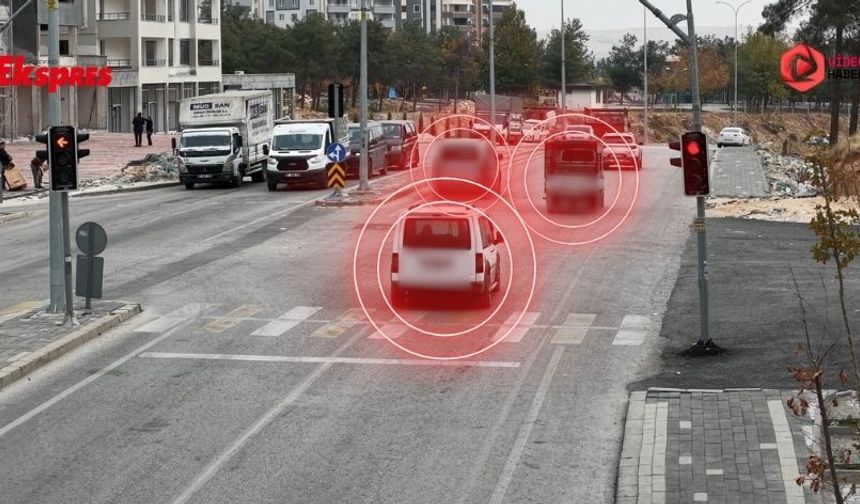 Gaziantep’te kırmızı ışık ihlaline rekor ceza