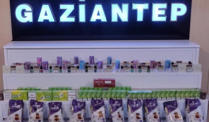 Gaziantep’te kaçakçılık çetesi çökertildi