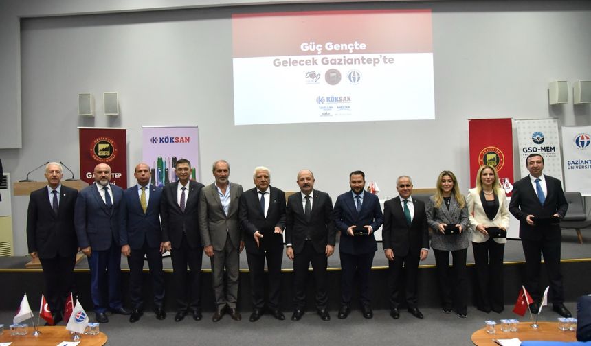Gaziantep’te gençler sanayiyle geleceği konuştu